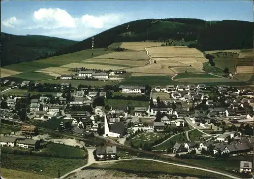 Willingen Sauerland Fliegeraufnahme / Willingen (Upland) /Waldeck-Frankenberg LKR