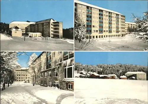 St Andreasberg Harz Sanatorium Rehberg im Schnee Kat. Sankt Andreasberg