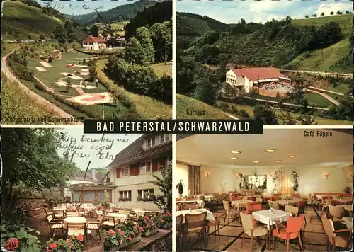Bad Peterstal-Griesbach Kurhaus Cafe Raepple / Bad Peterstal-Griesbach /Ortenaukreis LKR