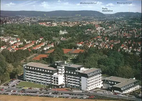 Bad Oeynhausen Fliegeraufnahme Weserklinik Kat. Bad Oeynhausen