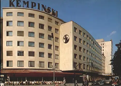 Berlin Hotel Kempinski Kurfuerstendamm Kat. Berlin