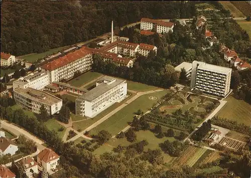 Rueppurr Fliegeraufnahme Evangelisches Diakonissenhaus Krankenhaus Mutterhaus Kat. Karlsruhe