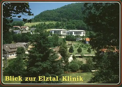 Oberprechtal Elztal Klinik Kat. Elzach