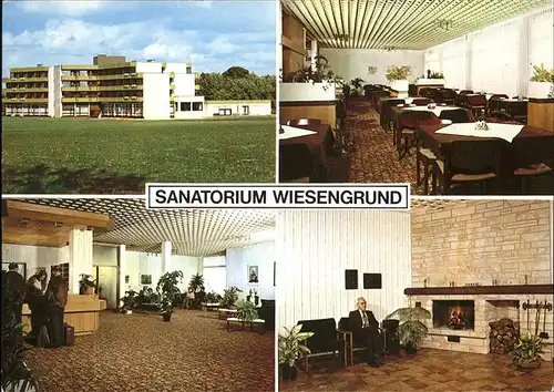 Bad Westernkotten Sanatorium Wiesengrung Kat. Erwitte