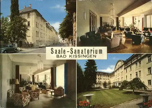 Bad Kissingen Saale Sanatorium Kat. Bad Kissingen