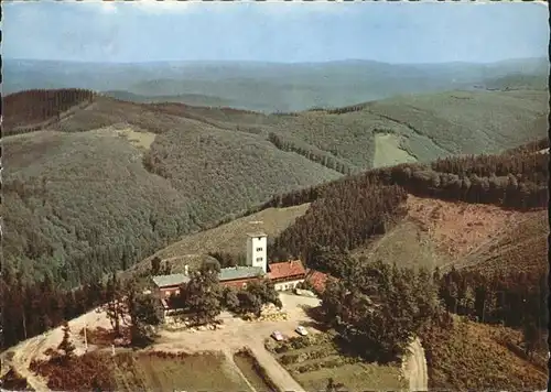 Bad Sachsa Harz Fliegeraufnahme Hotel Berghof Ravensberg Kat. Bad Sachsa