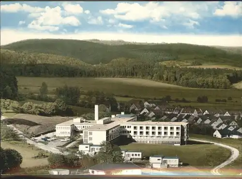 Bad Driburg Fliegeraufnahme Neues Krankenhaus Kat. Bad Driburg