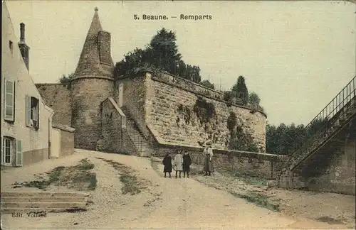 Beaune Cote d Or Burgund Remparts Stadtmauer Kat. Beaune