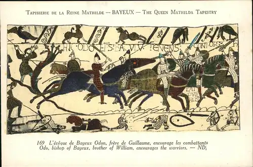 Bayeux Tapisserie de la Reine Mathilde Kat. Bayeux