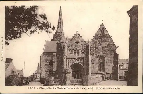 Ploumanac h Ploumanac'h Chapelle de Notre Dame de la Clarte *