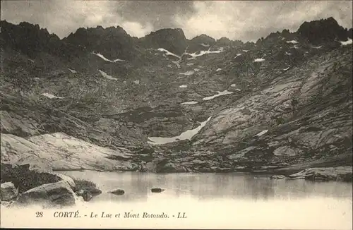 Corte le lac Mont Rotondo *