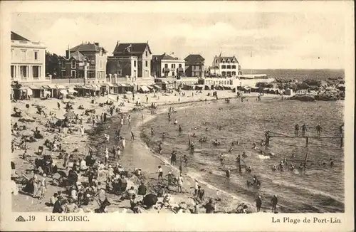 Le Croisic la Plage de Port-Lin *