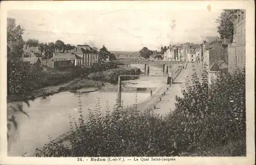 Redon le Quai Saint-Jacques *