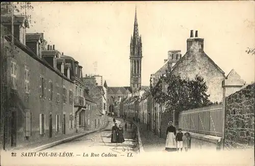 Saint-Pol-de-Leon la Rue Cadiou x