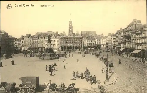 Saint-Quentin Rathausplatz *