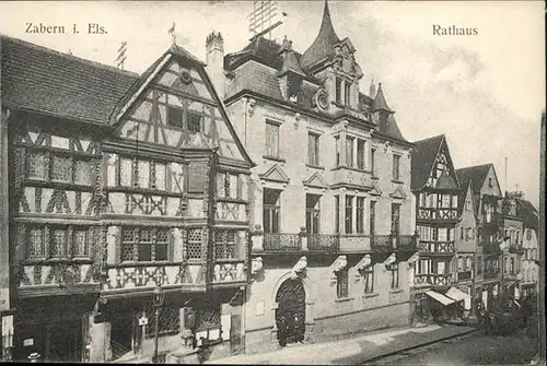 Zabern Saverne Zabern Elsass Rathaus * / Saverne /Arrond. de Saverne