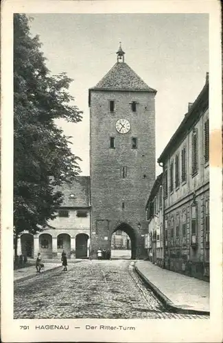 Hagenau Elsass Ritter-Turm *