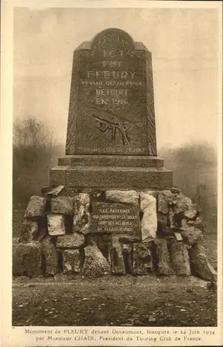 Douaumont Monument Fleury *