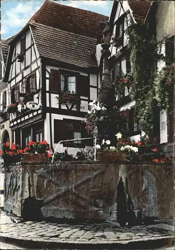 Dambach-la-Ville Fontaine Ours x