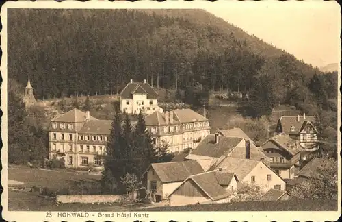 Le Hohwald Grand Hotel Kuntz *