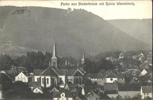 Niederbronn-les-Bains Ruine Wasenburg x