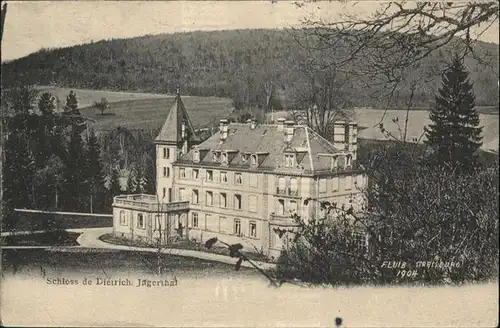 Jaegerthal Elsass Schloss de Dietrich x