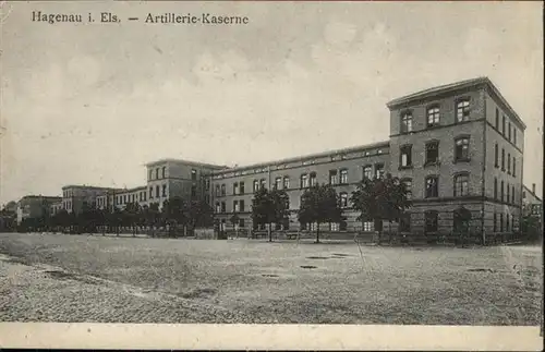 Hagenau Elsass Artillerie Kaserne *