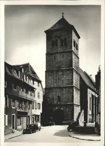 Zabern Saverne Zabern Kirche * / Saverne /Arrond. de Saverne