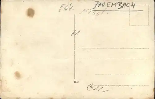 Barembach [handschriftlich] Messti Kellner  *