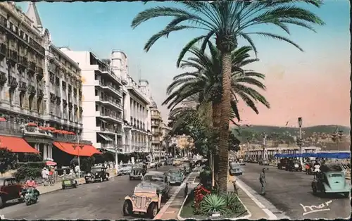 wb06423 Nice Alpes Maritimes Nice Promenade Anglais * Kategorie. Nice Alte Ansichtskarten