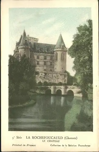 La Rochefoucauld Charente Chateau *
