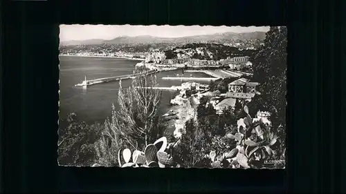 wb06536 Nice Alpes Maritimes Nice Port Chateau Baie Anges * Kategorie. Nice Alte Ansichtskarten