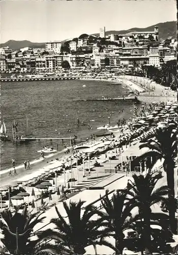 Cannes Plage Croisette Suquet *