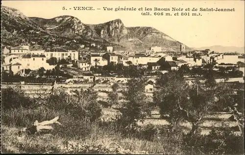 Vence Baous Noir Saint-Jeannet *