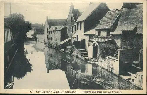 Conde-sur-Noireau Calvados Vieilles Maison Druance *