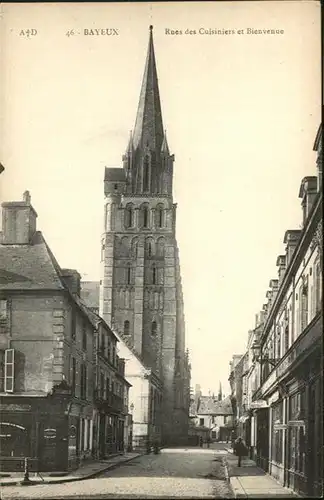 Bayeux Rue Cuisiniers Rue Bienvenue *