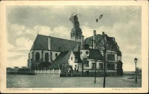 Kronenburg Elsass Strassburg Erloeser Kirche x