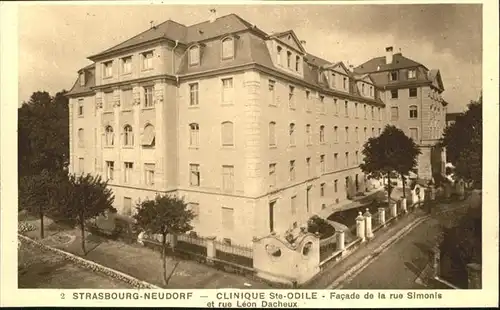 Neudorf Strassburg Clinique Ste-Odile  *