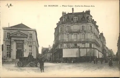 Bourges Place Cujas Ecole Beaux-Arts *