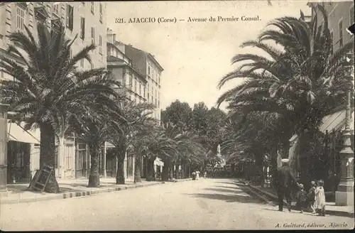 Ajaccio Corse Avenue Premier Consul *