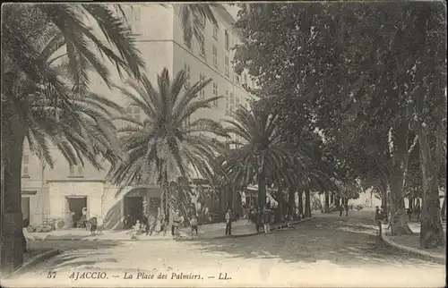 Ajaccio Place Palmiers x