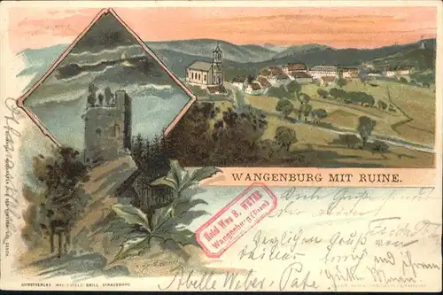 Wangenburg Ruine x