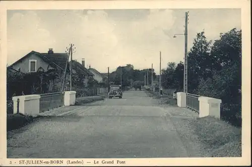 Saint-Julien-en-Born Landes Grand Pont *