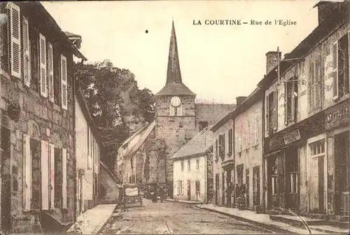 La Courtine Rue de l'Eglise x