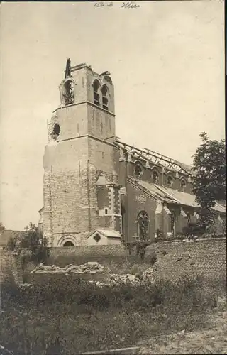 Illies [handschriftlich] Kirche Zerstoerung *