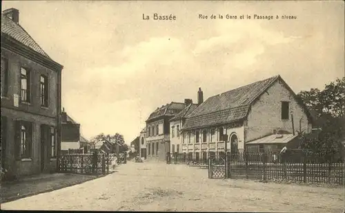 La Bassee Rue de la Gare le Passage a niveau *