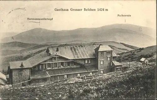 Grosser Belchen Hartmannsweilerkopf Molkenrain Gasthaus x