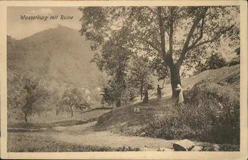 Wasserburg Elsass Ruine *