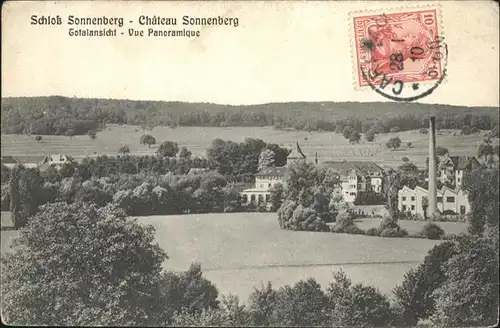 Carspach [handschriftlich] Schloss Chateau Sonnenberg x