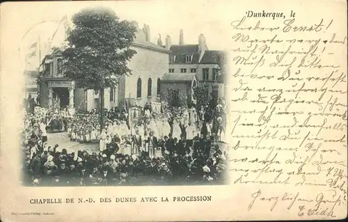 Dunkerque Chapelle Notre-Dame Dunes Procession x